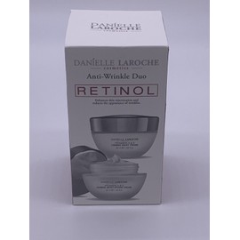 DANIELLE LAROCHE Retinol Anti-Wrinkle Duo Day / Night Cream, 1.69 oz each
