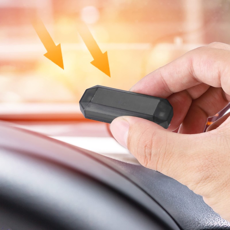 A ABSOPRO Universal Car Solar Power Simulated Dummy Alarm, Car