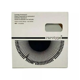 Rarotype Compatible IBM Title PS Printwheel - English