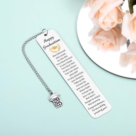 Senior Night Gifts Senior Year College Graduation Decorations Gifts for Women Men Him Her Graduation Gifts for College Girls Boys Class of 2025 College Graduations Bookmark 2025