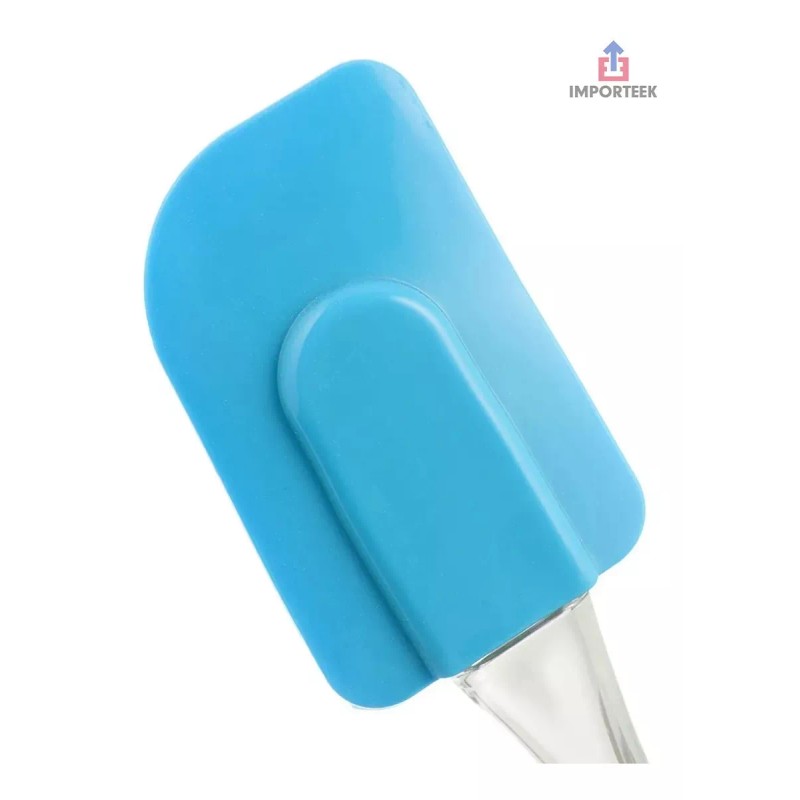 Importeek Espatula Miserable + Brocha Silicon Reposteria Cocina Pastel