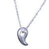Ryuzu 950 Silver Men’s Three Sacred Treasures Pendant, Yashakui Magatama