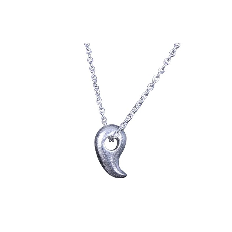 Ryuzu 950 Silver Men’s Three Sacred Treasures Pendant, Yashakui Magatama