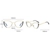mincl Anti-fatigue Women Cat Eye Bifocal Reading Glasses Fashion Outdoor
