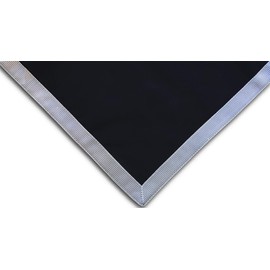 Baron Barclay Deluxe Suede Round Table Cover - 54" - Black