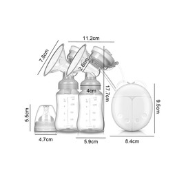 Extractor Leche Electrico Doble Saca Leche Lactancia Materna