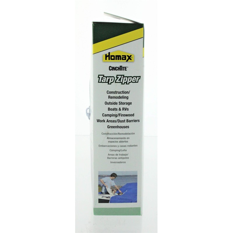 Cinch Tite Tarp Zipper Door Plastic Boxed