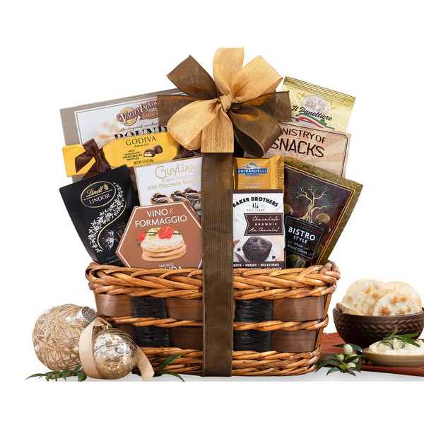 The Bon Appetit Gourmet Gift Basket by Wine Country Gift Baskets Gift for Families College Students Appreciation Thank You Congratulations Get Well Soon Care Package
