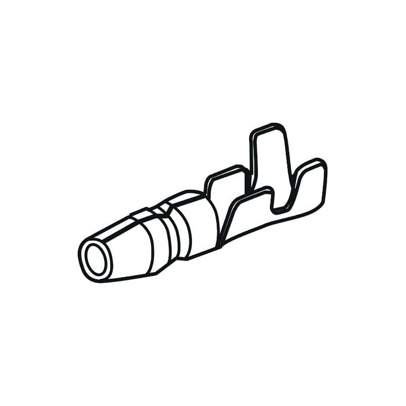 エビ 電装ターミナル ギボシ型端子 FG2M 100個入