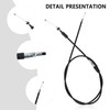 7/8'' 22mm Thumb Throttle Kit with Throttle Cable,Aluminum Motorcycle/Mini Bike