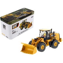 Diecast CAT Caterpillar 1/87 Scale Model 972M Wheel Loader with Operator High Line Series (HO) Scale