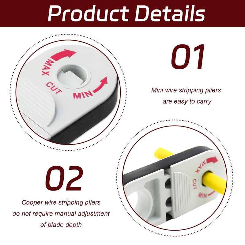 Automatic Wire Stripper Tool Electrician Tools - Professional Cable Stripper