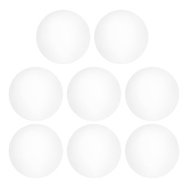 uxcell 12Pcs Door Stopper Wall Protector, 30mm/1" White Self Adhesive Bumper PVC Doorknob Buffer Guard for Home Office Door Stop