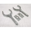 x2 7/16" Rowlocks with Plates