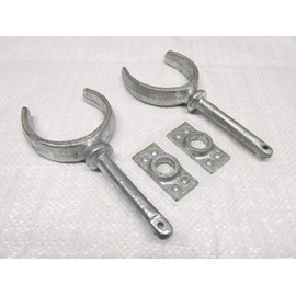 x2 7/16" Rowlocks with Plates