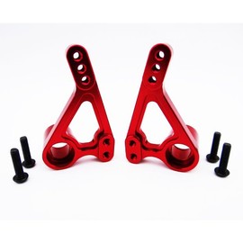 Atomik RC Alloy Front Rocker Arm Set, Red fits The Traxxas 1/10 E-Revo and Other Traxxas Models - Replaces Traxxas Part 5358