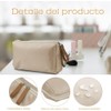 GeorgeX Bolsa de Maquillaje de Viaje para Mujer, Estuches de