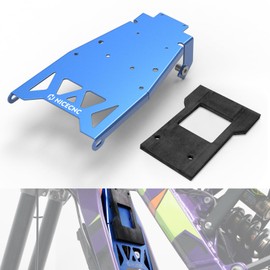NICECNC Blue Battery Front Fender Plate Battery Guard Cover Protector Compatible with Surron light bee X/S/ L1E Compatible with Segway X160 X260 See Fitmnet