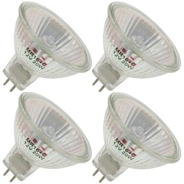 Industrial Performance BAB/CG, 20 Watt, MR16, Bi-Pin (GX5.3) Base Light Bulb (4 Bulbs)