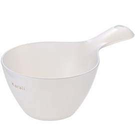 Richell 110151 Handicraft Carari Bowl Milky White, Made in Japan