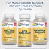 SOLARAY Zinc Picolinate 25 mg - Zinc Supplements for Men