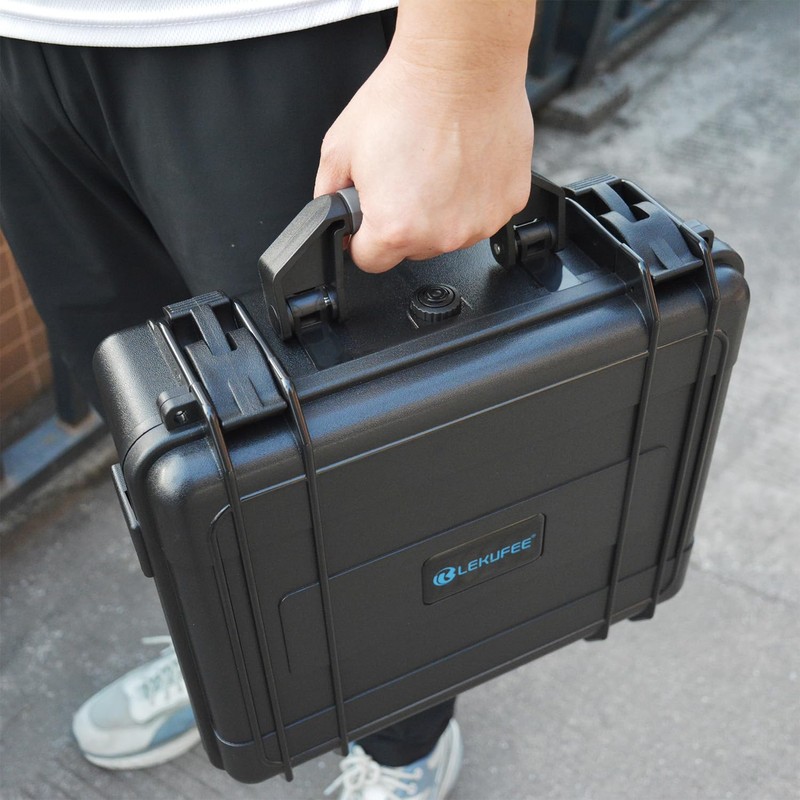 Lekufee Waterproof Hard Carrying Case for DJI Mini 4 Pro/4/3
