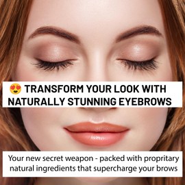 Delilah reBROW Eyebrow Growth Serum - Advanced Hypoallergenic Regrowth Formula - Natural Eyebrow Growth - Non-Irritating, Free of Parabens, Gluten and Oil - Safe for All Skin Types - 4mL - Made in USA