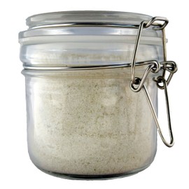 8oz Chefs Jar w/ Gourmet French Grey Sea Salt (Ground Fine) ~Kosher Certified~ Loved By Chefs Everywhere! Non-GMO