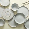 Stone Lain Celina Stoneware 12-Piece Dinnerware Set, Dinner and Pasta