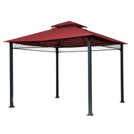 Garden Winds Replacement Canopy Top Cover for Havenbury Gazebo - Riplock 350 - Cinnabar