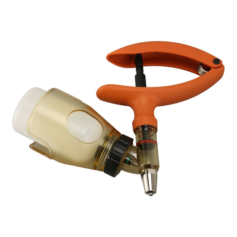 Livestock Syringe Plastic Precise Adjustable Continuous Syringe for Cattle Goat