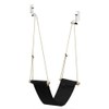 Abree Adjustable Practical Foot Hammock, Desk Footrest with Headphone Hooks