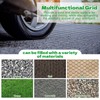 Gravel Ground Grid, 2" Thick Plastic Geo Grid Driveway Stabilizer