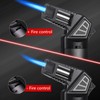 OLDENDO Butane Torch Lighter Refillable Adjustable Jet Flame, Multipurpose Outdoor