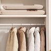 Space Saving Hanging Garment Bag with Self Compression Zipper, Compression