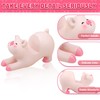 Seninda cute pink pig phone holder cellphone stand home decor