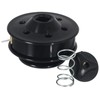 SPARES2GO Universal Dual 2 Line Manual Feed Head for Brushcutter