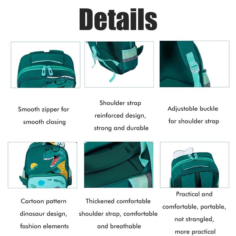 Kids Backpack Multipurpose Cartoon Animal Backpack Lightweight Preschool Backpack for