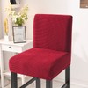 CHNSHOME Bar Stool Chair Covers Stretch Bar Chair Covers Bar