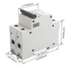 Baomain Miniature Circuit Breaker 2-Pole 25A MBM6C DZ47-63 C25 400VAC,