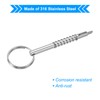 PATIKIL 2pcs 316 Stainless Steel Quick Release Pin Bimini Top