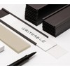 ITALFITMAGNETI Pack of 20 Writeable Magnetic Labels with Paper Insert
