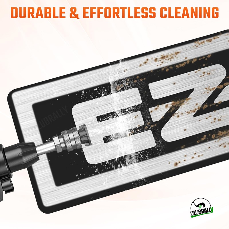 CLUBRALLY EZGO Name Plate, EZGO TXT Front Emblem for 1994-2010