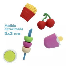 Jands Distribution Goma De Migajón Borrador Figuras Happy 2paq