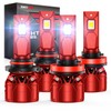 Torchbeam HB3 H11/H8 Fog Lights, 72000LM HB3 H11 Bulbs with