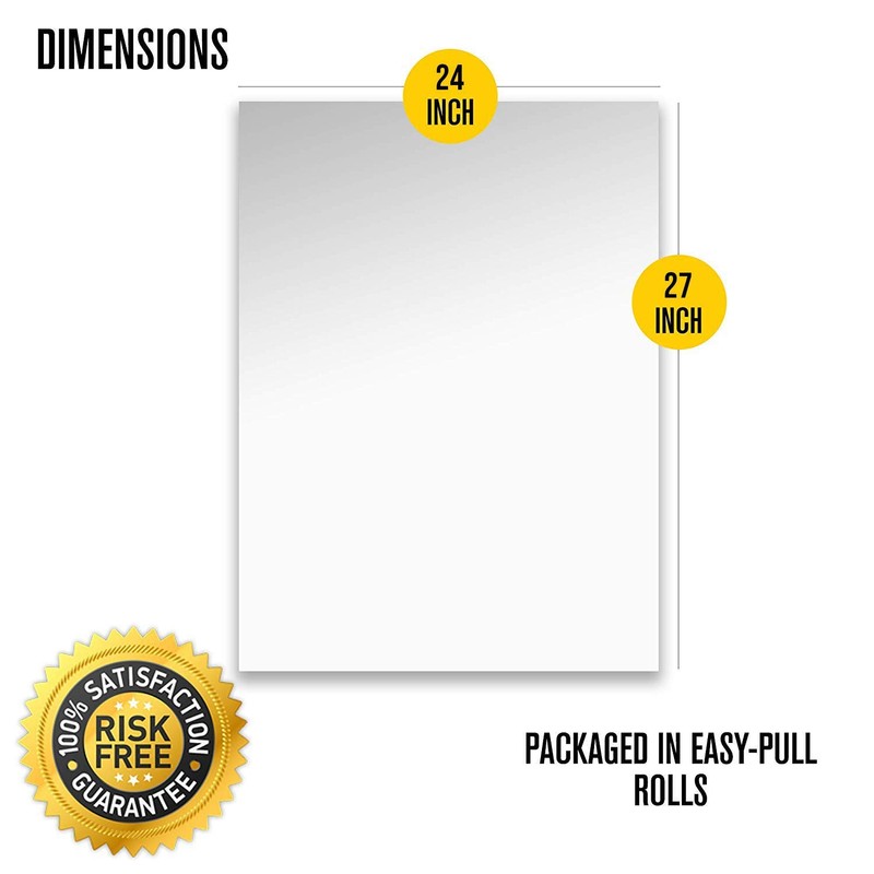 Commander 13 Gallon 0.78 MIL White Plastic Trash Bags Unscented