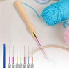 0XBIT Punch Needle Set, Adjustable Punch Needle, 7 Sizes Punch