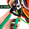 LEONTOOL Steel Wire Cutters 7.5 Inches Wire Rope Cutters Bicycle