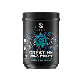 Creatina Monohidratada Micronizada en polvo de 600 g. Ingredientes naturales. Creatine Monohydrate B Life.