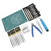 3D Print Tool Kit Includes Debur Tool Pliers Tweezers Cutting